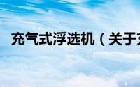 充气式浮选机（关于充气式浮选机的简介）