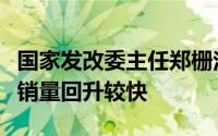 国家发改委主任郑栅洁：近期汽车、家电产品销量回升较快