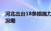 河北出台18条措施力促住房消费 到底什么情况嘞