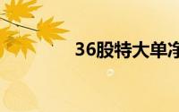 36股特大单净流入超2亿元