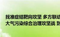 找准症结靶向攻坚 多方联动协同发力 太原全面打响秋冬季大气污染综合治理攻坚战 到底什么情况嘞