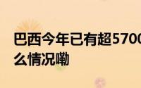 巴西今年已有超5700人因登革热死亡 到底什么情况嘞