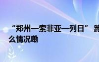 “郑州—索非亚—列日” 跨境电商全货机航线开通 到底什么情况嘞