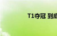 T1夺冠 到底什么情况嘞