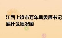 江西上饶市万年县委原书记#毛奇严重违纪违法被双开# 到底什么情况嘞