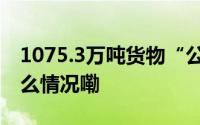 1075.3万吨货物“公转铁”绿色进京 到底什么情况嘞