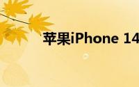 苹果iPhone 14系列在市场降价