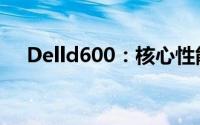 Delld600：核心性能与特点的深度解析