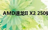 AMD速龙II X2 250处理器性能解析与评测