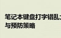 笔记本键盘打字错乱大解析：原因、解决方法与预防策略