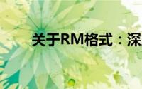 关于RM格式：深入了解与实际应用