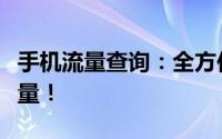 手机流量查询：全方位攻略，让你轻松掌握用量！