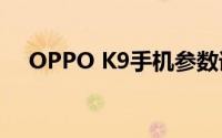 OPPO K9手机参数详解与最新价格一览