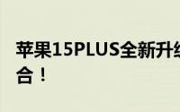 苹果15PLUS全新升级，科技与美学的完美结合！