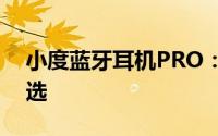 小度蓝牙耳机PRO：性能卓越，你的理想之选