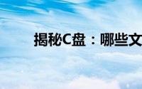 揭秘C盘：哪些文件可以安全删除？