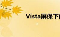 Vista屏保下的个性化展示