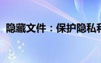 隐藏文件：保护隐私和数据安全的终极指南