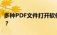 多种PDF文件打开软件大比拼：哪款最适合你？