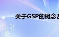 关于GSP的概念及其应用领域详解