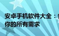 安卓手机软件大全：各类应用一网打尽，满足你的所有需求