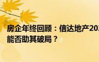 房企年终回顾：信达地产2024年业绩波动，200亿纾困基金能否助其破局？