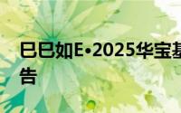 巳巳如E·2025华宝基金指数投资策略盛会预告